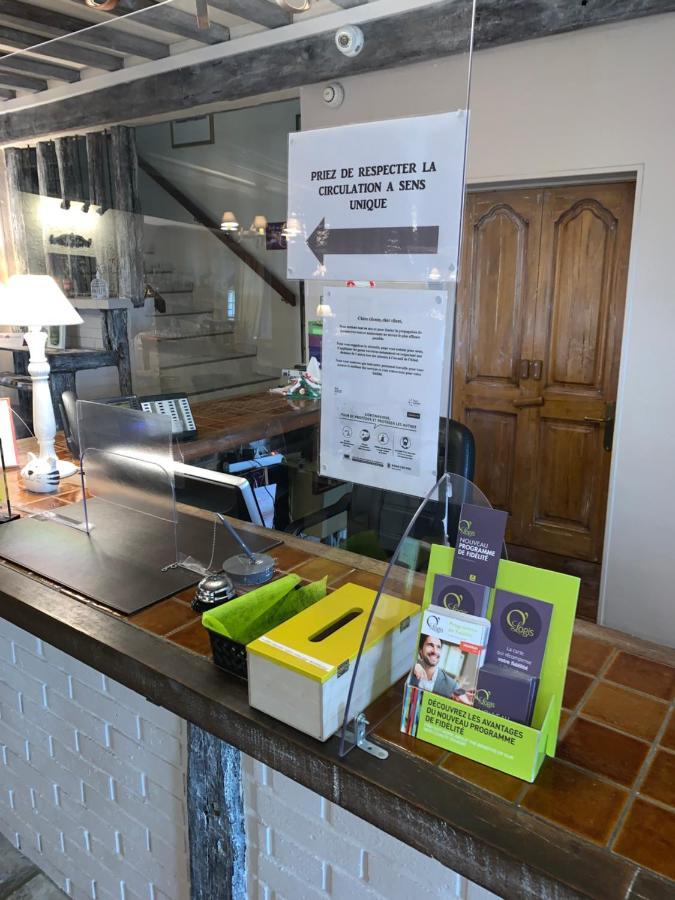 Logis Hotel Les Nympheas Chaufour-lès-Bonnières Eksteriør billede