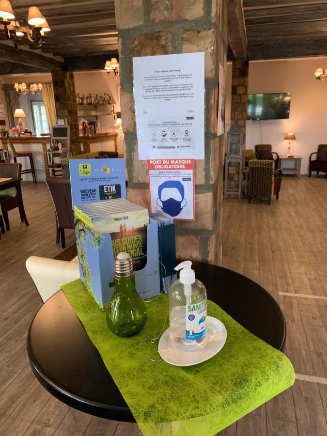 Logis Hotel Les Nympheas Chaufour-lès-Bonnières Eksteriør billede