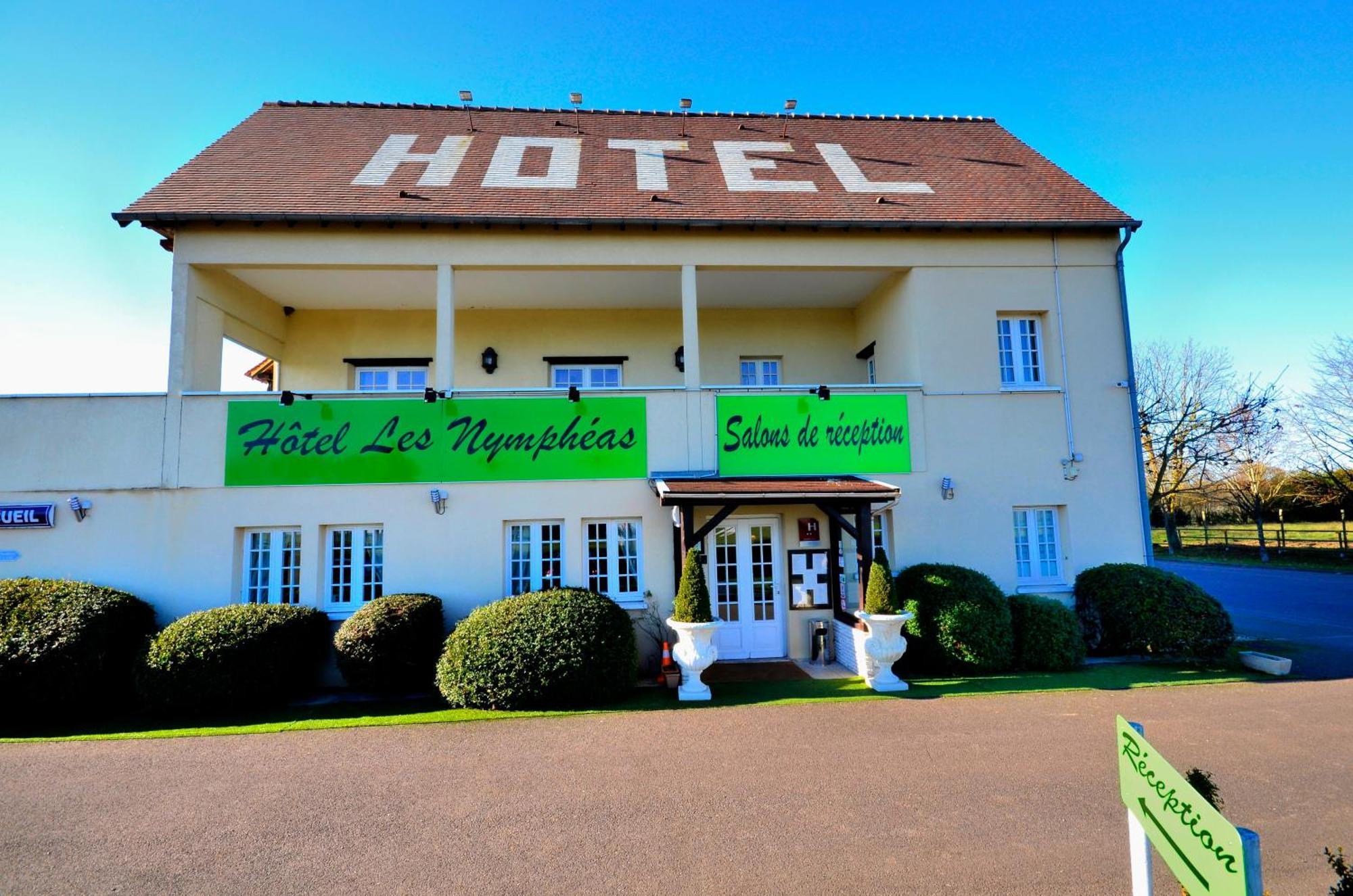 Logis Hotel Les Nympheas Chaufour-lès-Bonnières Eksteriør billede