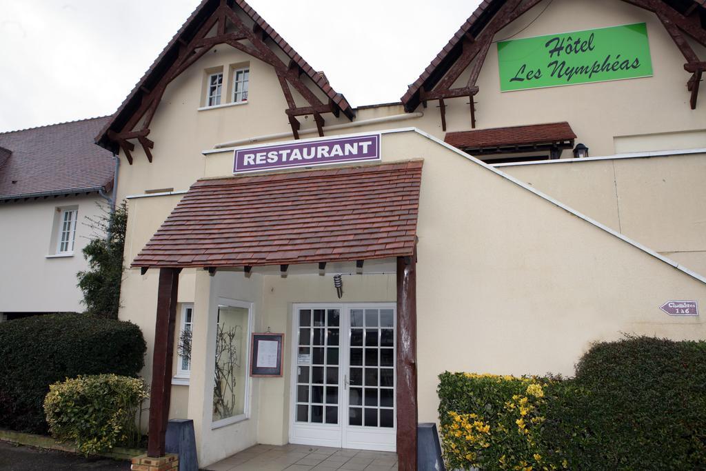 Logis Hotel Les Nympheas Chaufour-lès-Bonnières Eksteriør billede