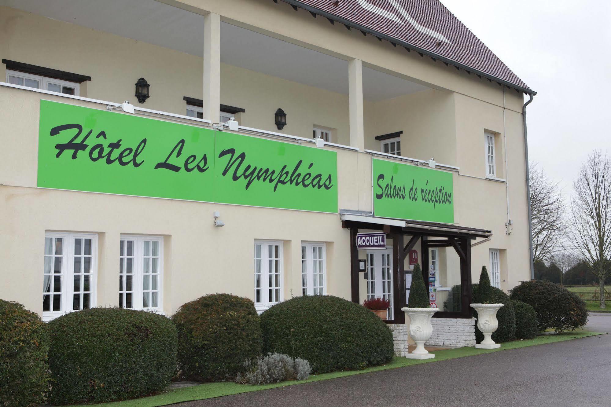 Logis Hotel Les Nympheas Chaufour-lès-Bonnières Eksteriør billede